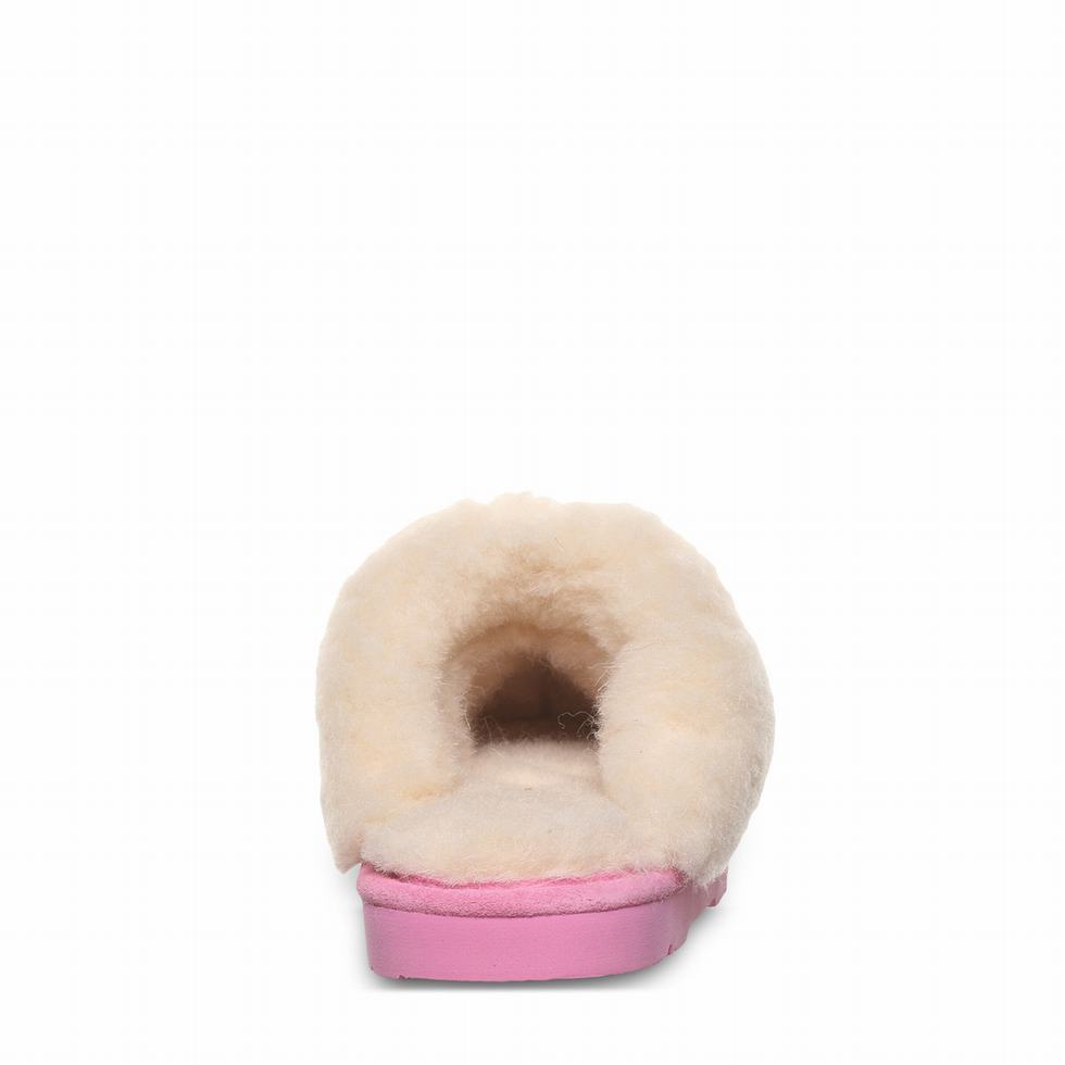 Pink Bearpaw Loki Youth Kids' Slippers | JTU9673QT