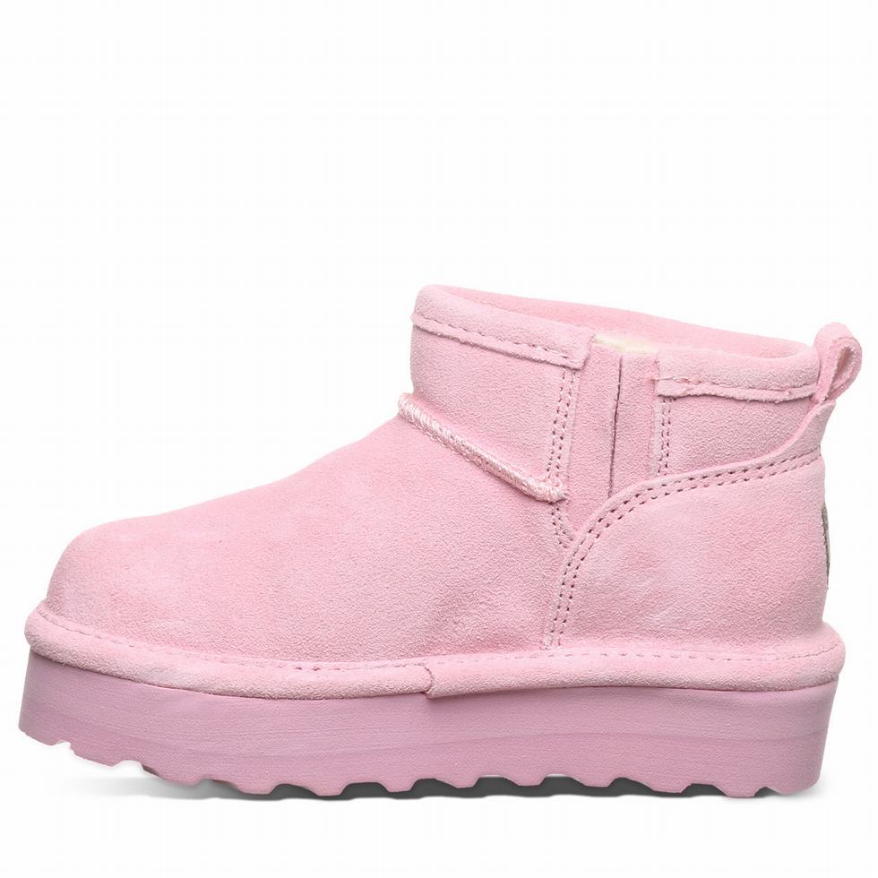 Pink Bearpaw Retro Shorty Youth Kids' Boots | CKW1038RX