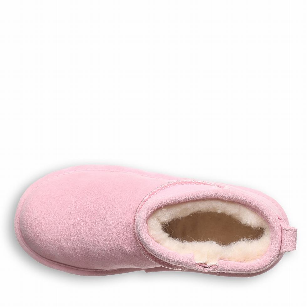 Pink Bearpaw Retro Shorty Youth Kids' Boots | CKW1038RX