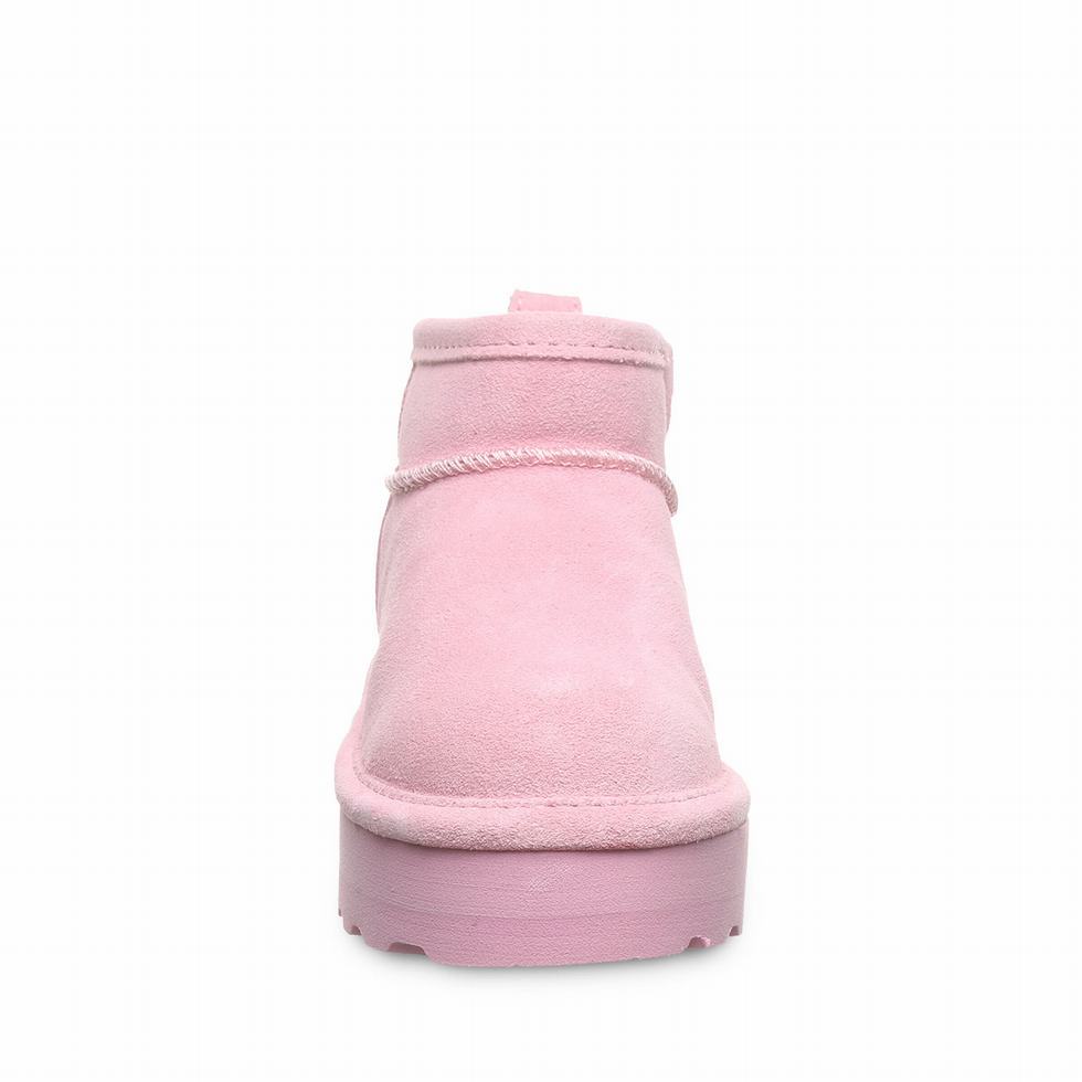 Pink Bearpaw Retro Shorty Youth Kids' Boots | CKW1038RX