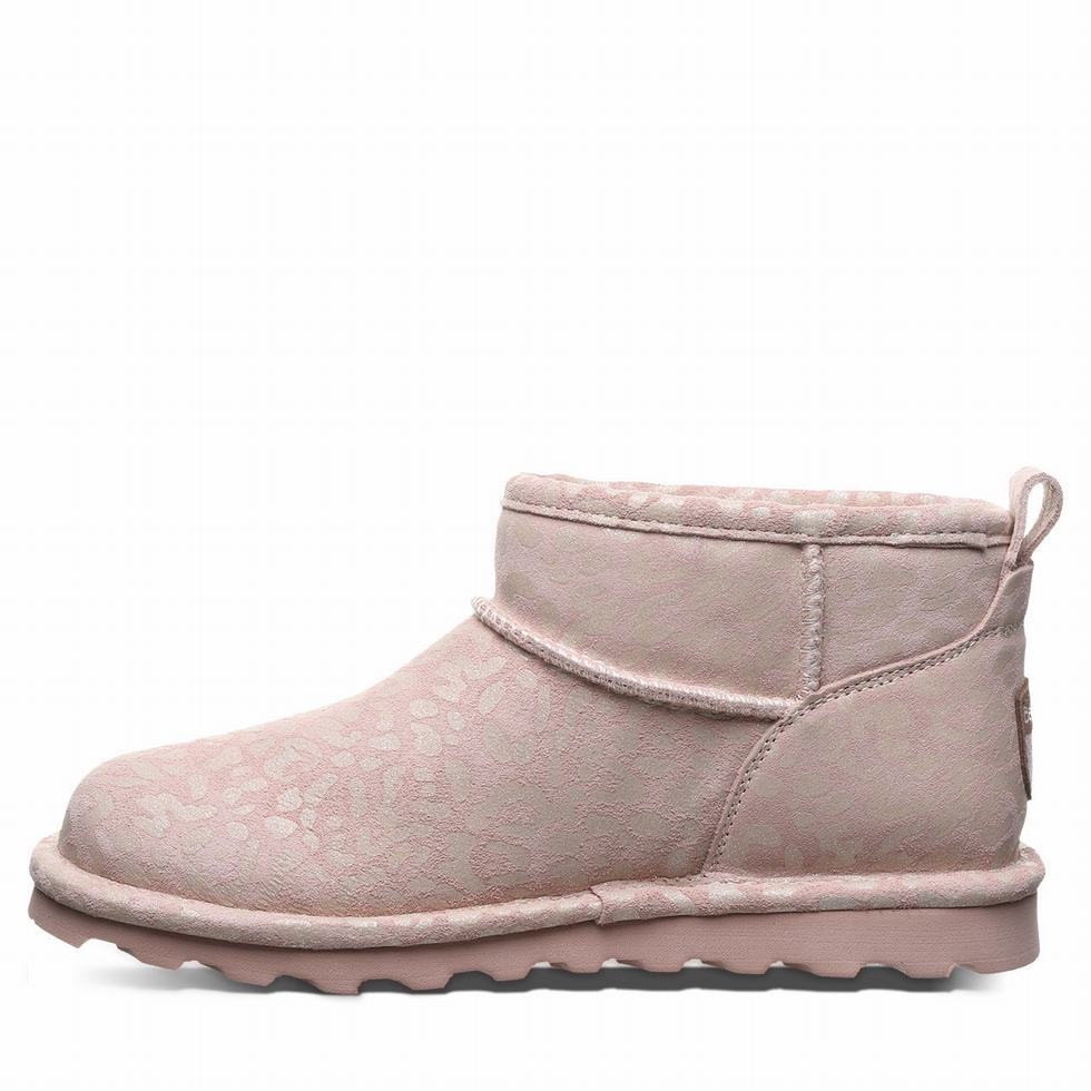 Pink Bearpaw Shorty Exotic Women Boots | TRT6536YN