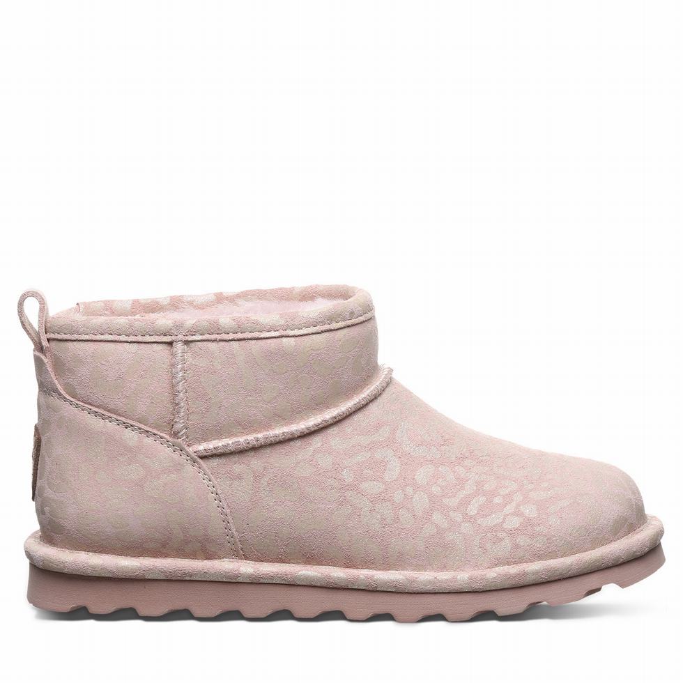 Pink Bearpaw Shorty Exotic Women Boots | TRT6536YN