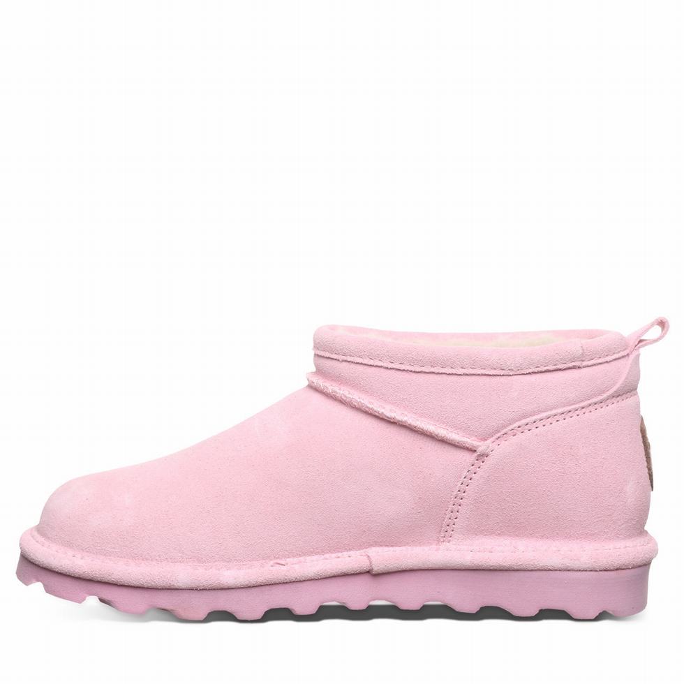 Pink Bearpaw Super Shorty Wide Women Boots | UNX5279MD