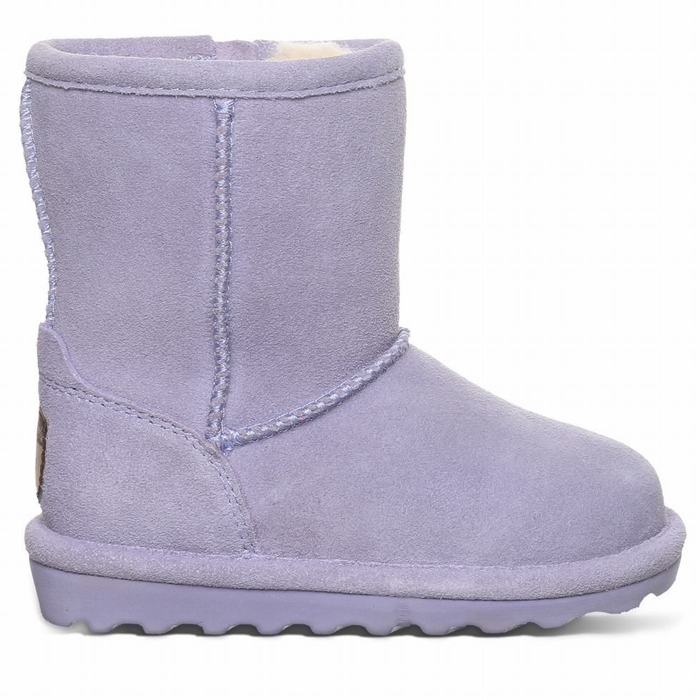 Purple Bearpaw Elle Toddler Zipper Kids' Boots | RSA4980JZ