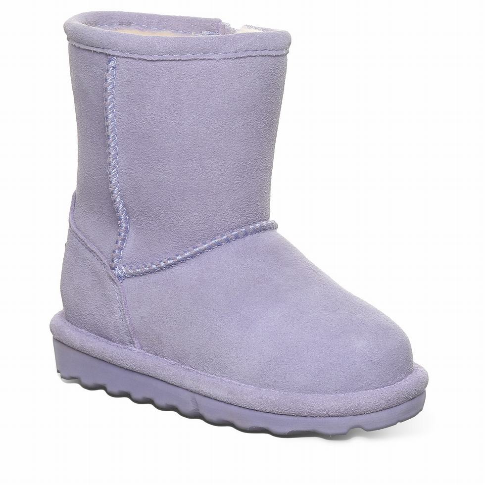 Purple Bearpaw Elle Toddler Zipper Kids\' Boots | RSA4980JZ