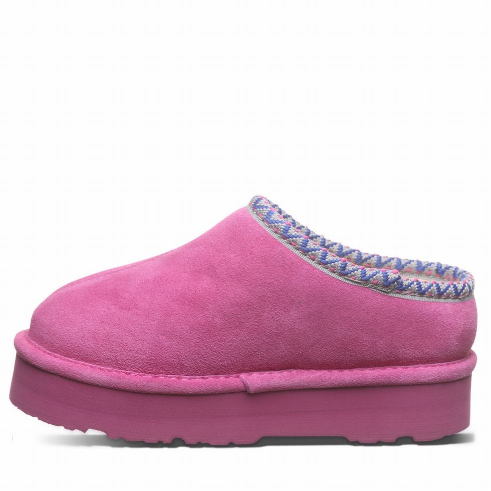 Purple Bearpaw Martis Youth Kids' Slippers | OWQ8390HY