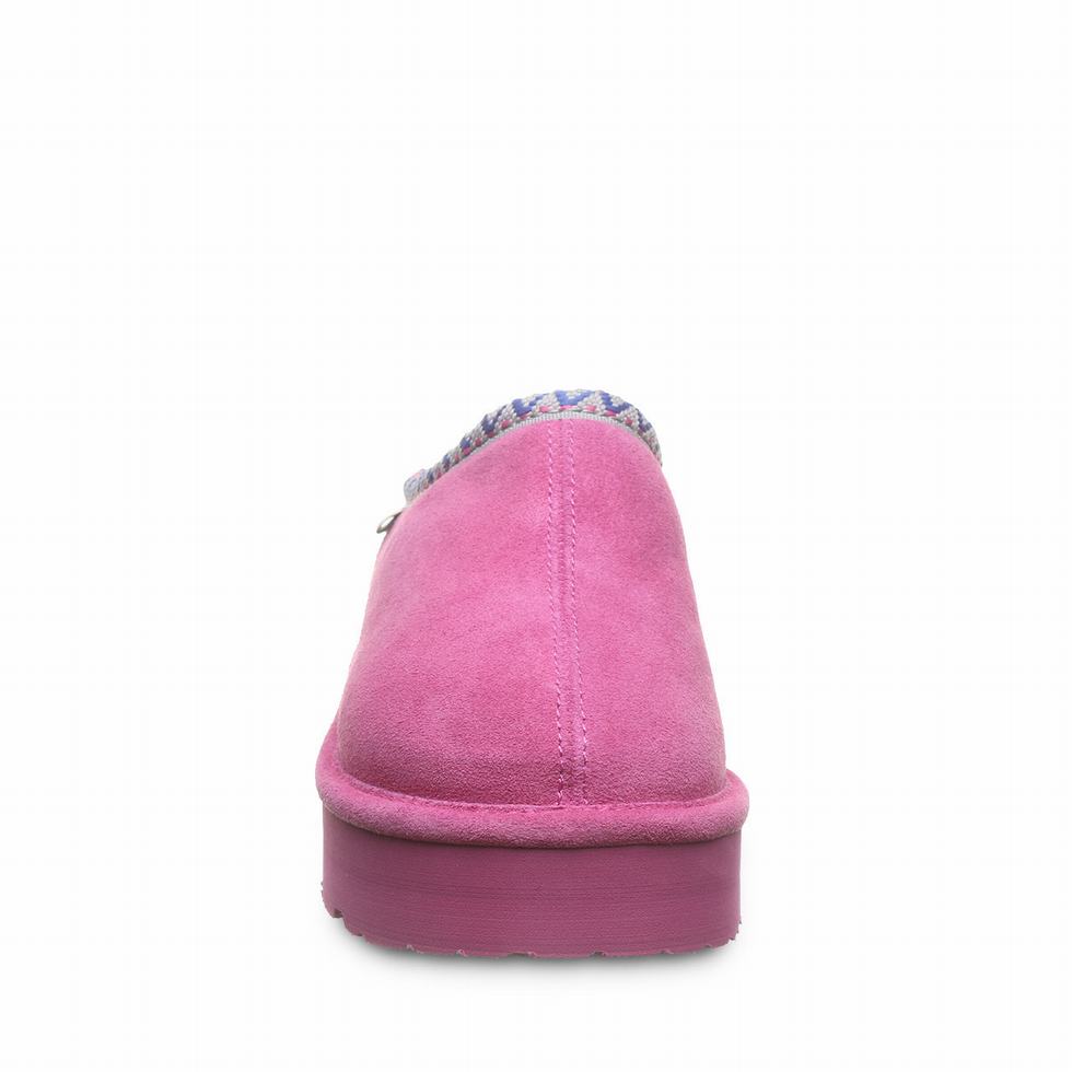 Purple Bearpaw Martis Youth Kids' Slippers | OWQ8390HY