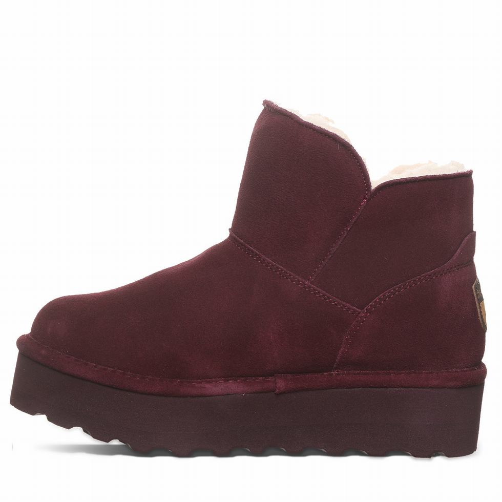 Purple Bearpaw Retro Maren Women Boots | KPI661QD