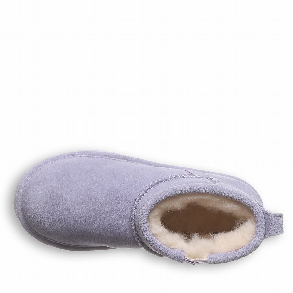 Purple Bearpaw Retro Shorty Youth Kids' Boots | KTS1526DM