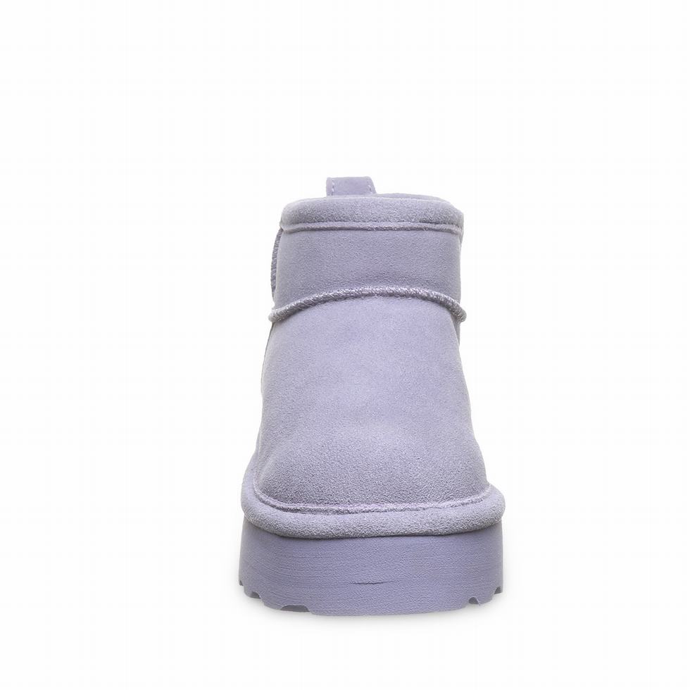 Purple Bearpaw Retro Shorty Youth Kids' Boots | KTS1526DM