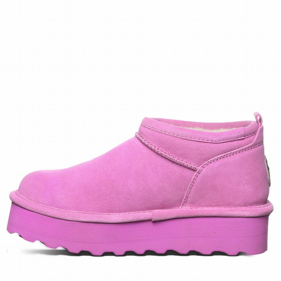 Purple Bearpaw Retro Super Shorty Women Platform Boots | QXH2729JK