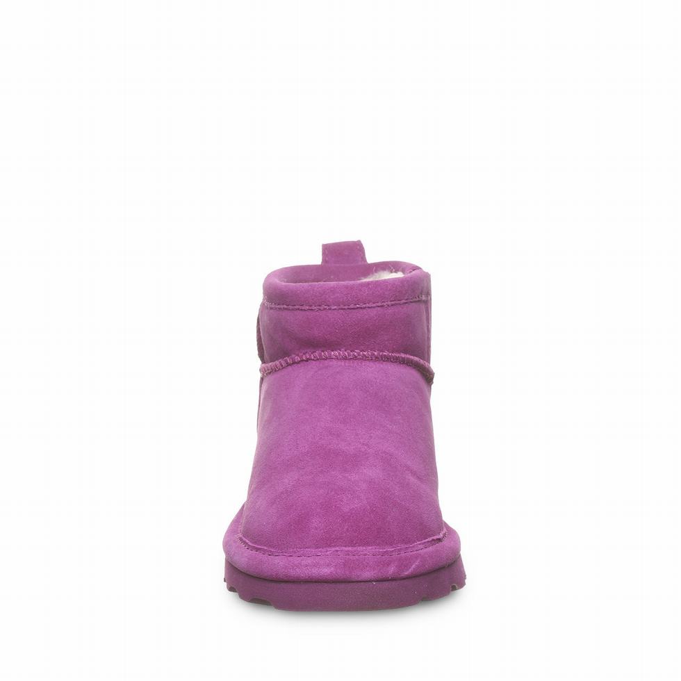 Purple Bearpaw Shorty Youth Kids' Boots | HZC7395ZK