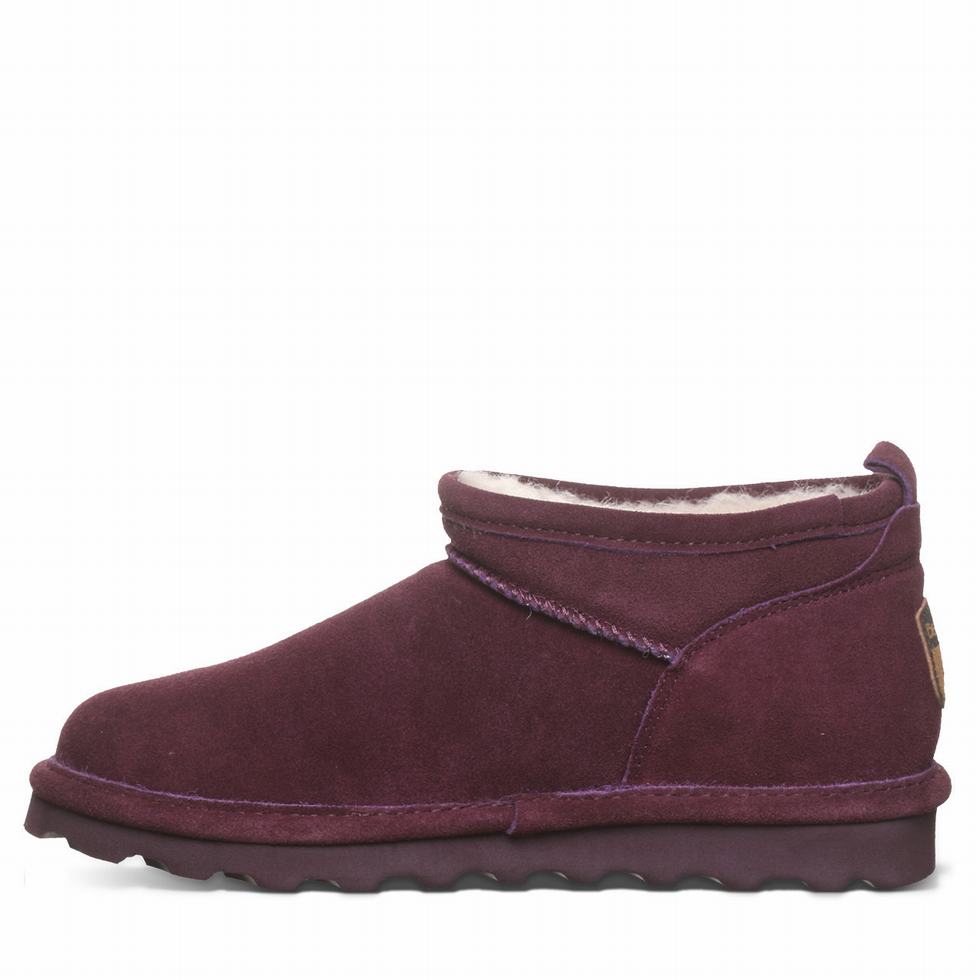 Purple Bearpaw Super Shorty Wide Women Boots | JVS5522LQ