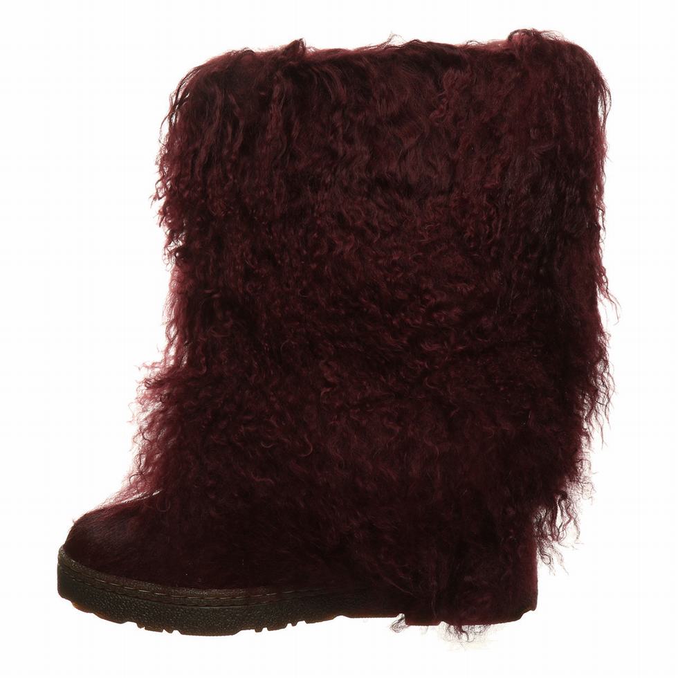 Red Bearpaw Boetis Women Boots | VHY5740WH