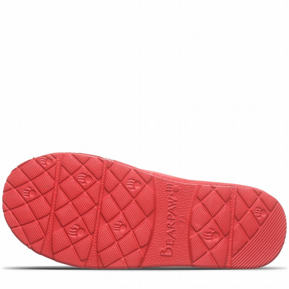 Red Bearpaw Martis Women Slippers | IMD5362QC