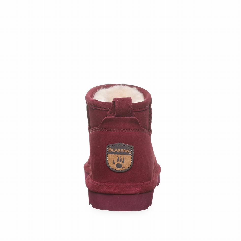 Red Bearpaw Shorty Women Booties | FAM6733GE