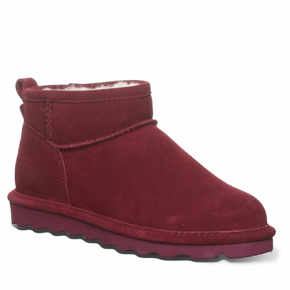 Red Bearpaw Shorty Women Booties | FAM6733GE