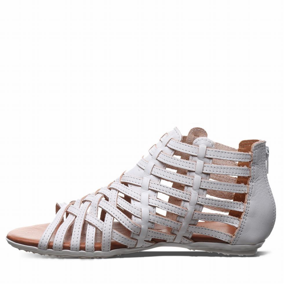 White Bearpaw Juanita Women Sandals | CMN8764OT