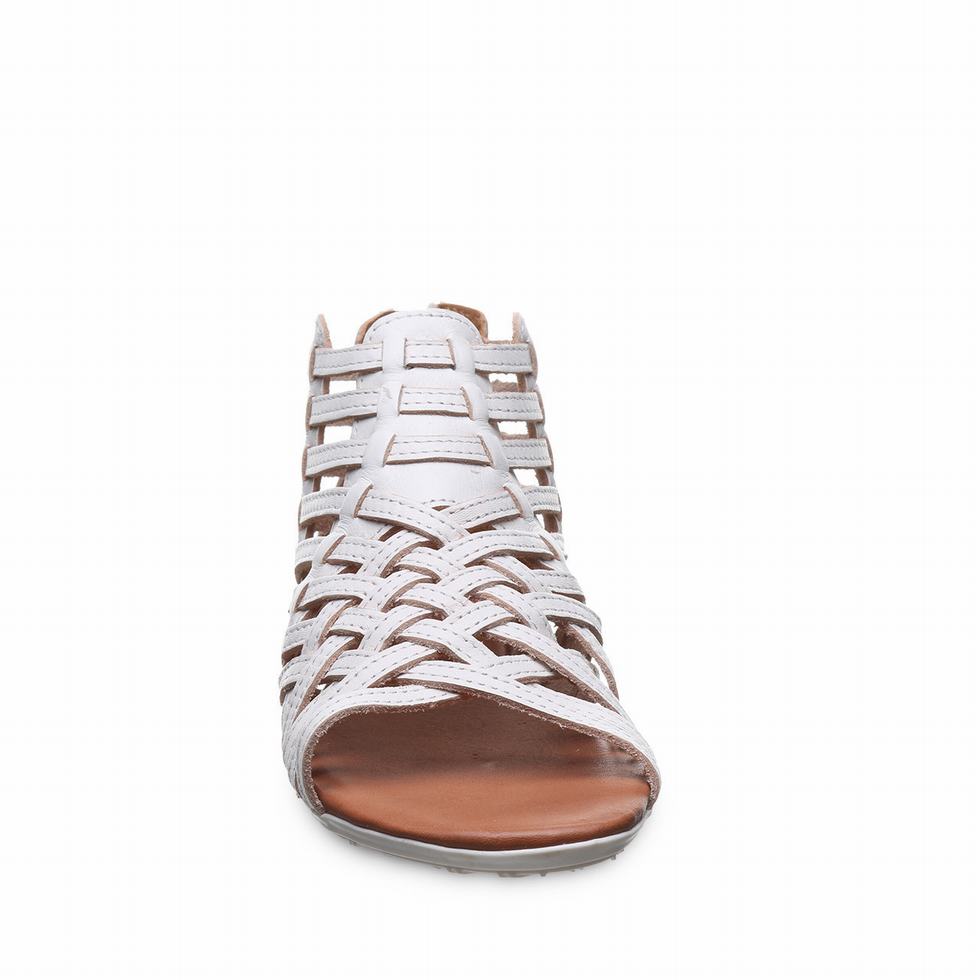 White Bearpaw Juanita Women Sandals | CMN8764OT