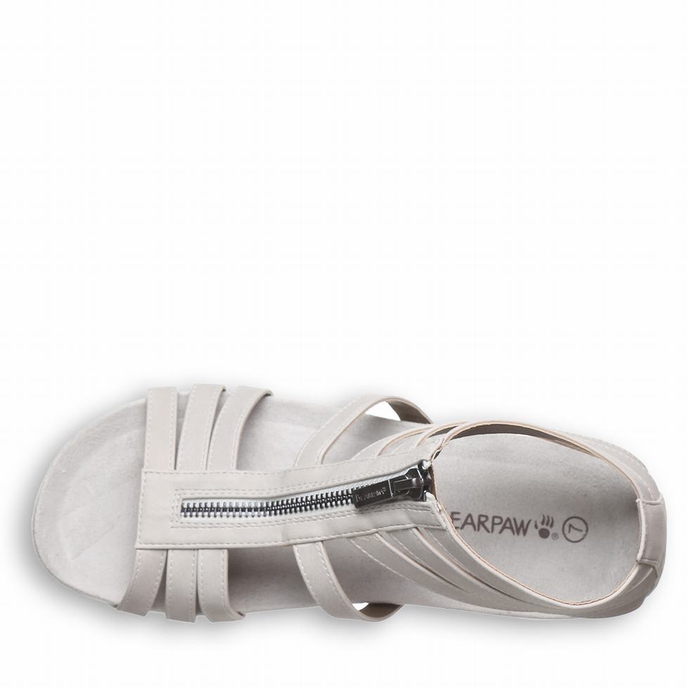 White Bearpaw Ronda Women Sandals | LBG8535CE