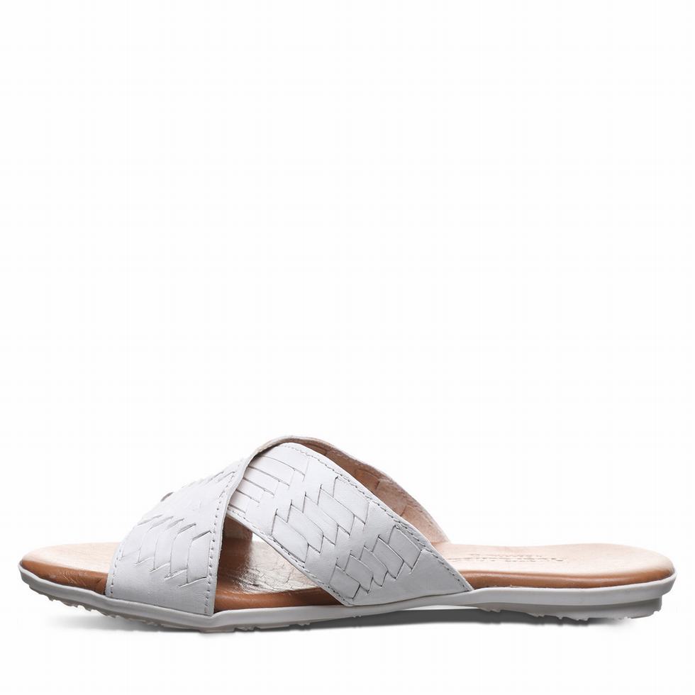 White Bearpaw Ximena Women Sandals | EZN7142NX