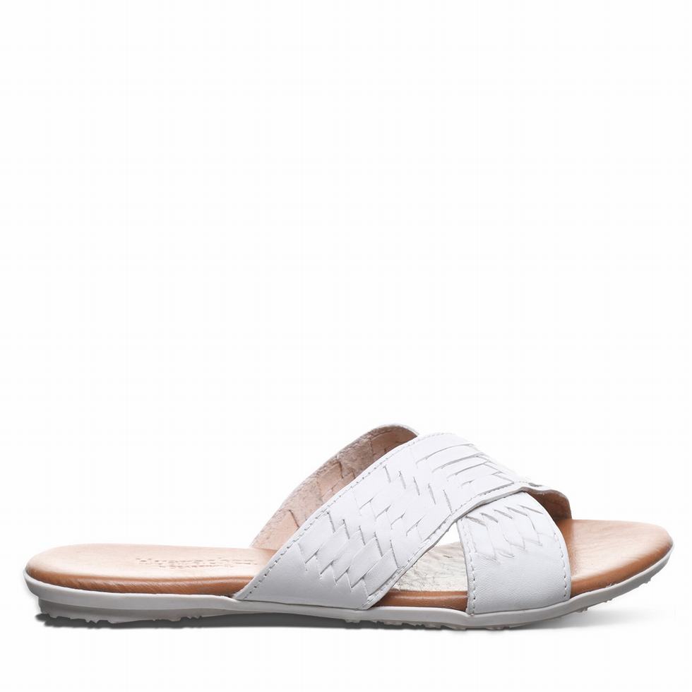 White Bearpaw Ximena Women Sandals | EZN7142NX