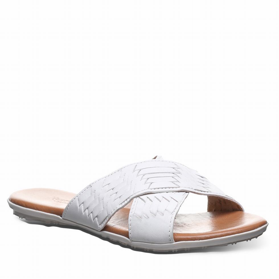 White Bearpaw Ximena Women Sandals | EZN7142NX