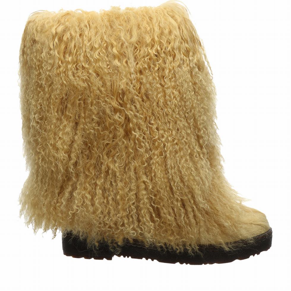 Yellow Bearpaw Boetis Women Boots | BRI1833DC